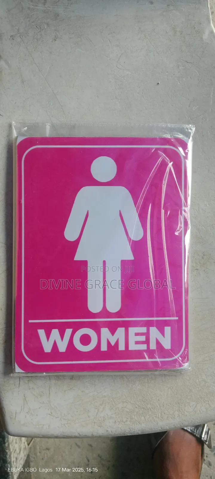 Toilet Sign