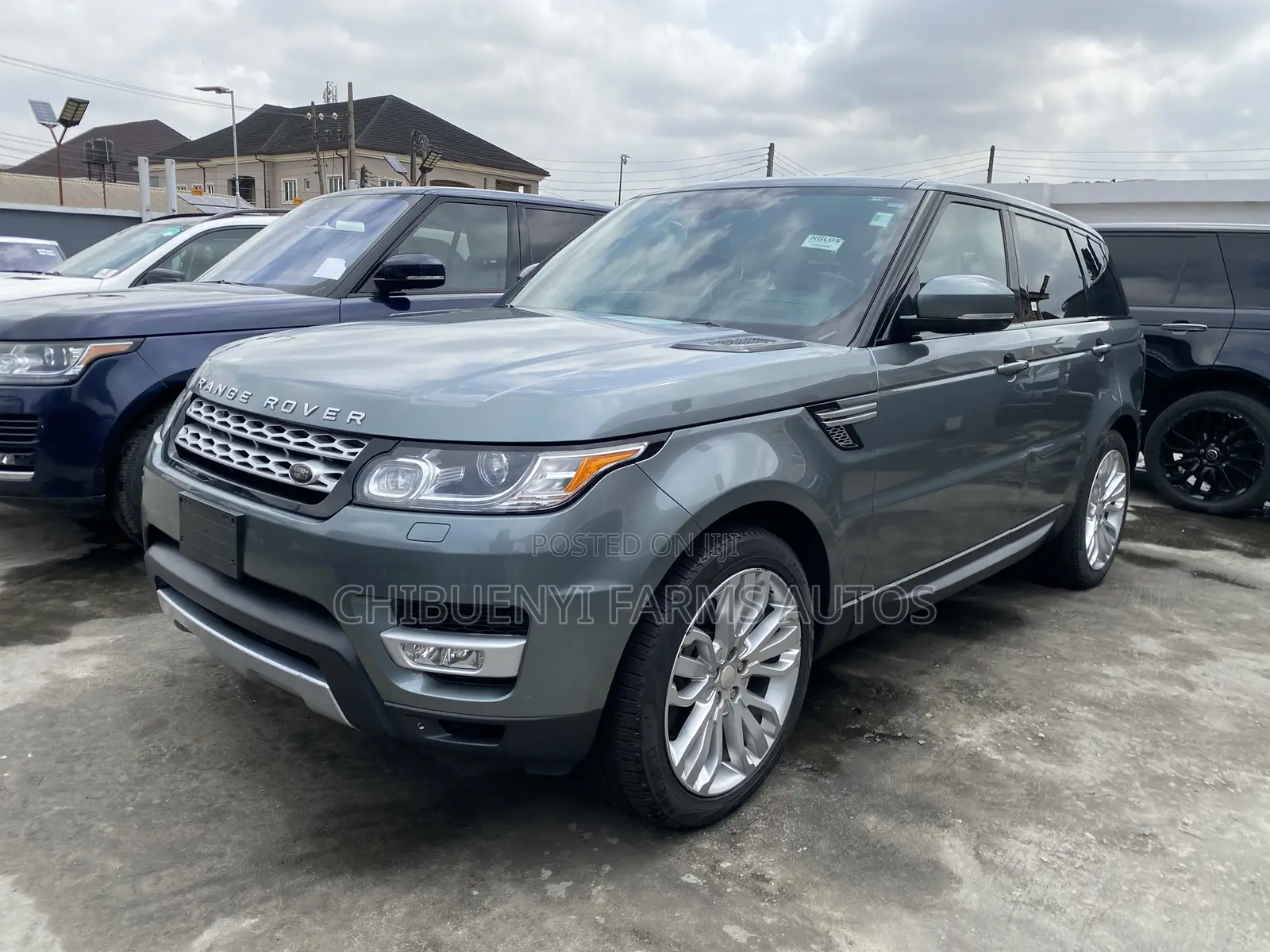 Land Rover Range Rover Sport HSE 4x4 (3.0L 6cyl 8A) 2014 Green