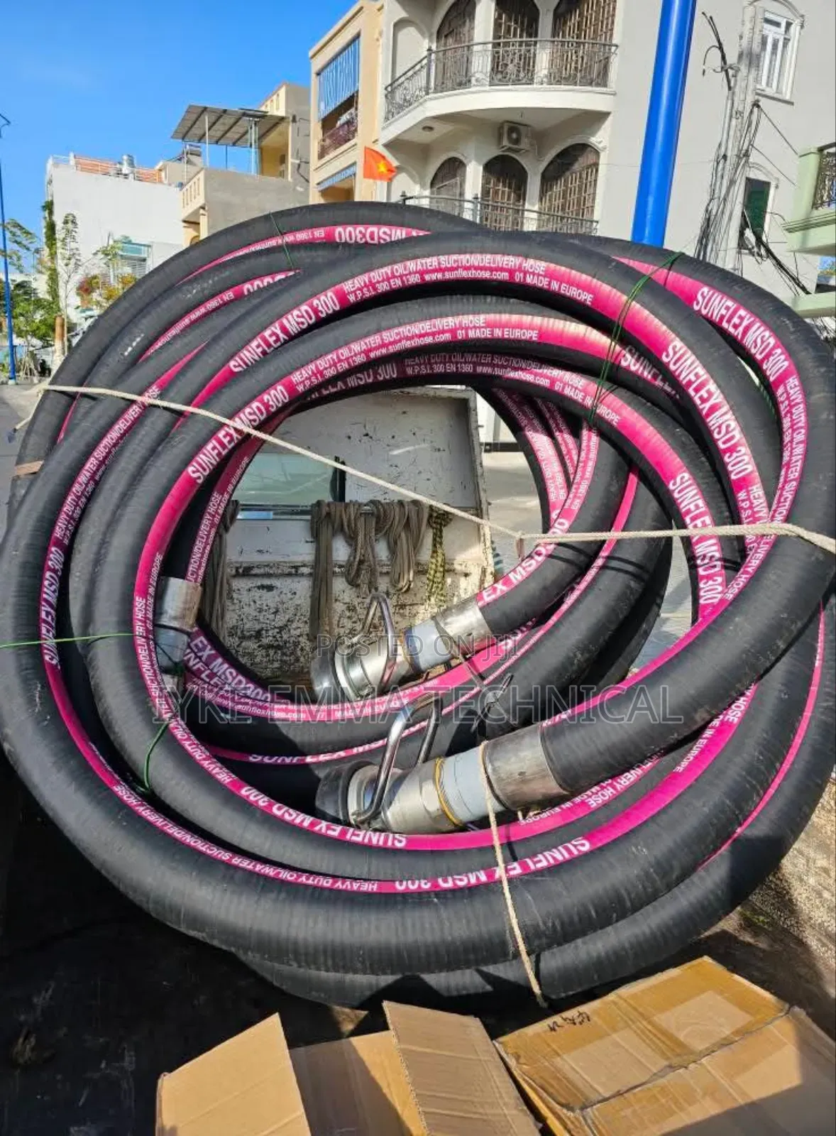 Heavy Duty Rubber Suction and Discharge Hose 4"