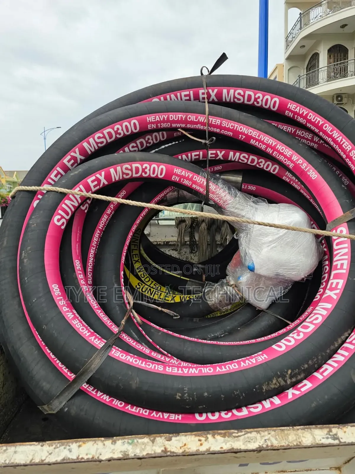 Heavy Duty Rubber Suction and Discharge Hose 4"