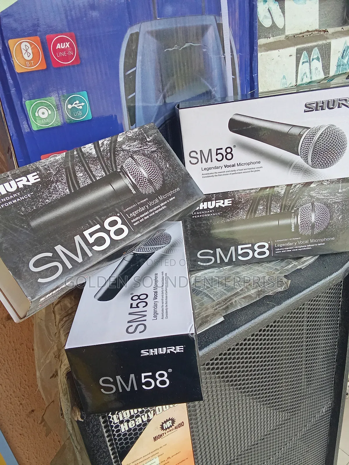Professional Shure Cod Microphone Sm 58