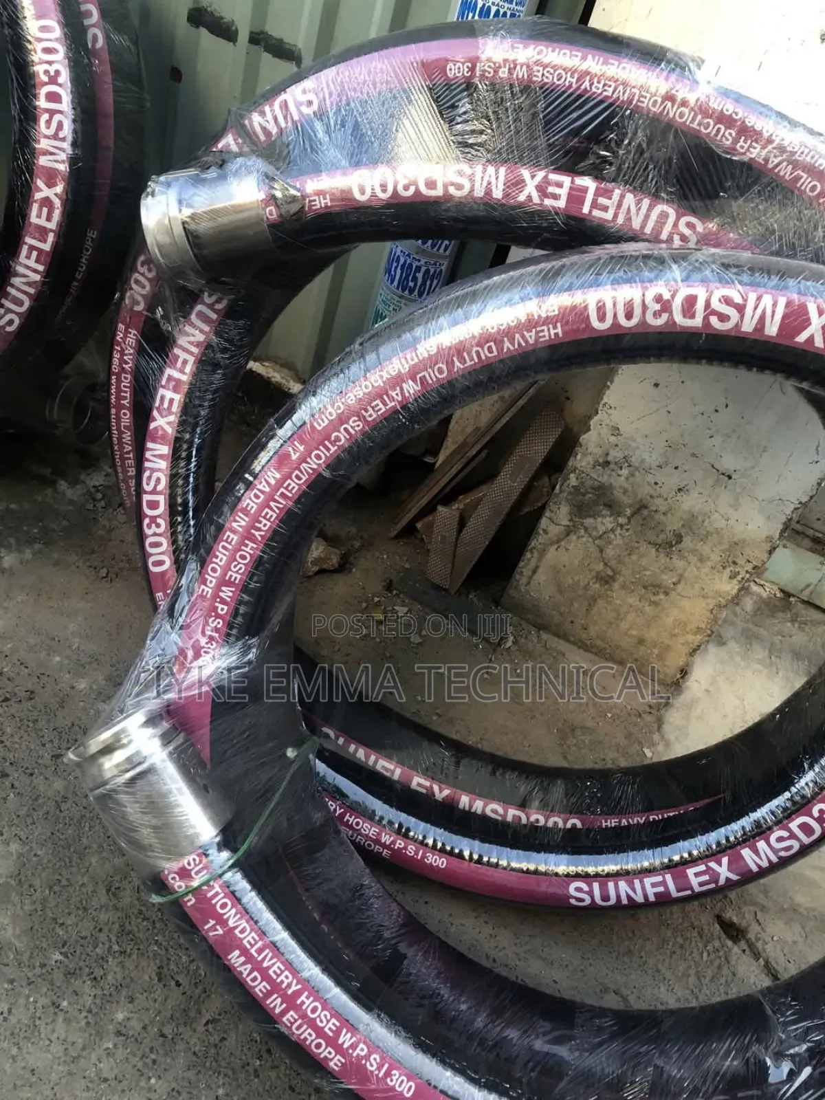 Fuel Oil Cargo Rubber Flexible Hose 30mtrs X 4 Inch Camlock