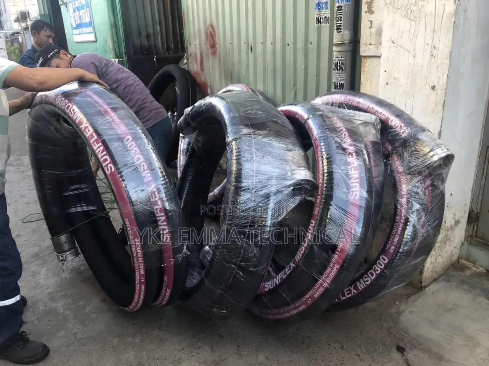 Fuel Oil Cargo Rubber Flexible Hose 30mtrs X 4 Inch Camlock