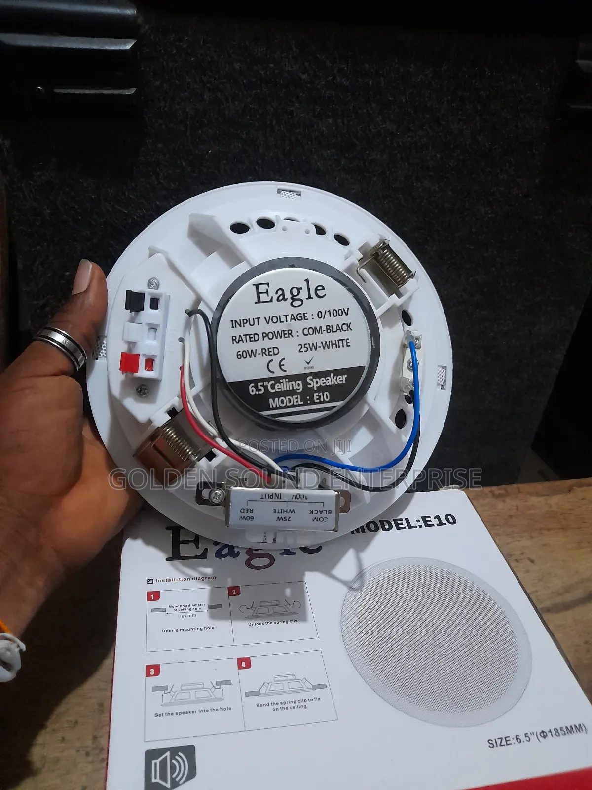 Egale Celling Speaker 6.5inches by 10wats