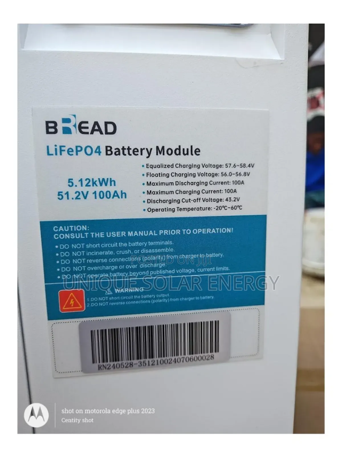 5.12kwh 51.2v Lithium Ion Battery