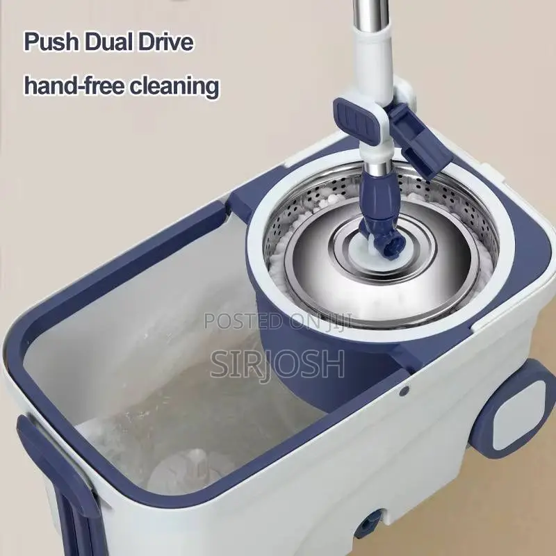 Double Tyre Quality Spin Mop