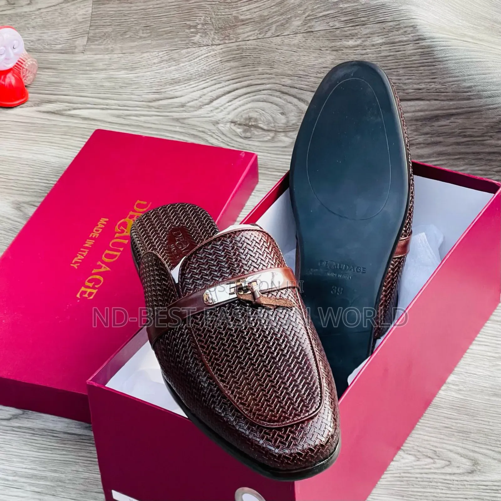 Quality Men's Leather Half Shoe