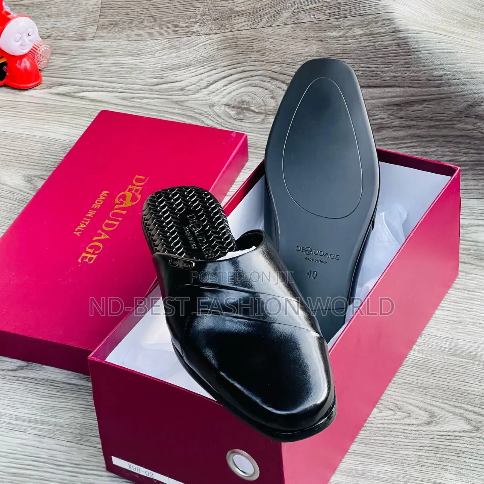 Quality Men's Leather Half Shoe