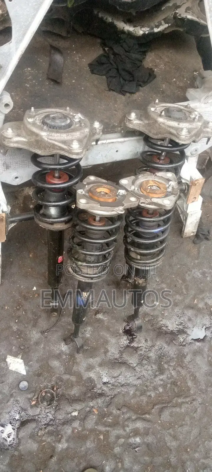 Front and Back Spring Shock Bentley Continental