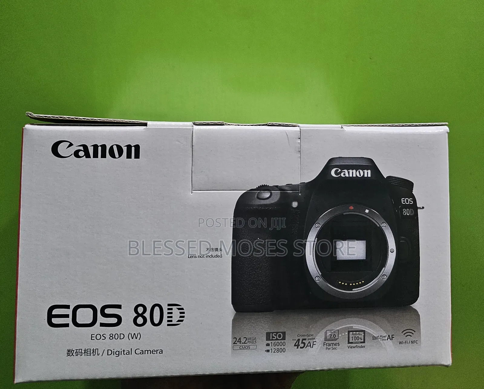 Canon Eos 80d With 18-135mm