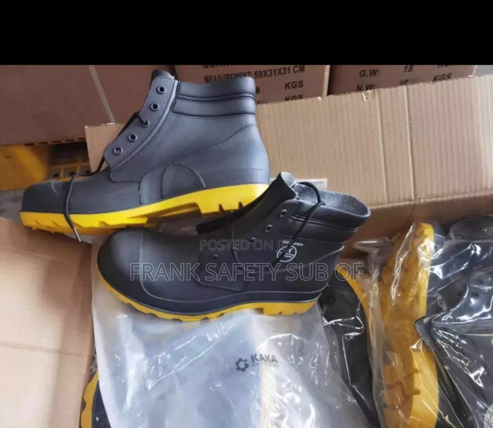 Safety Rain Boots (Ankle)