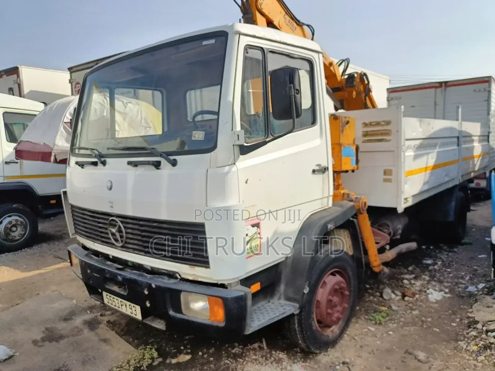 Mercedes Benz Hiab Truck