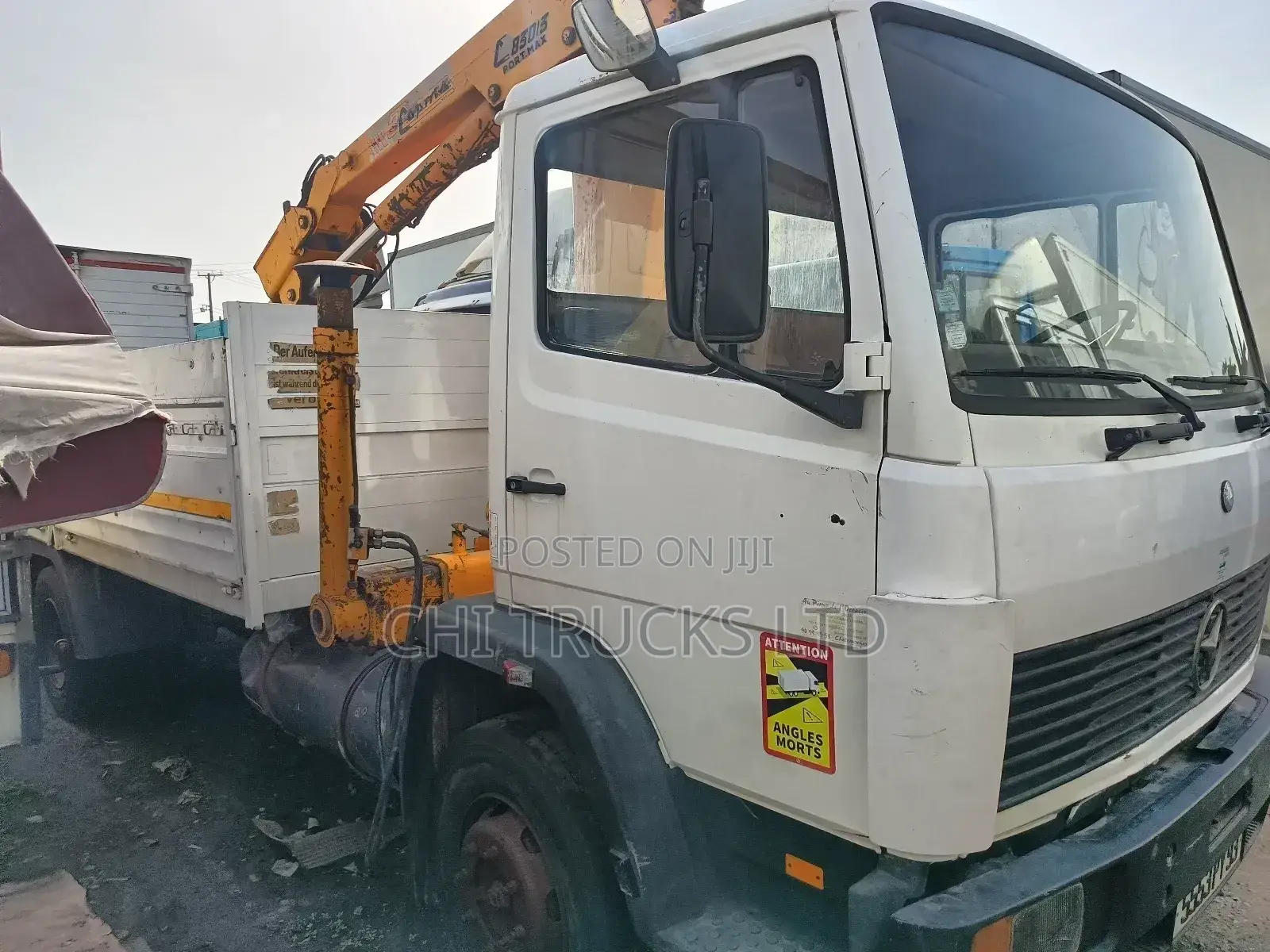 Mercedes Benz Hiab Truck