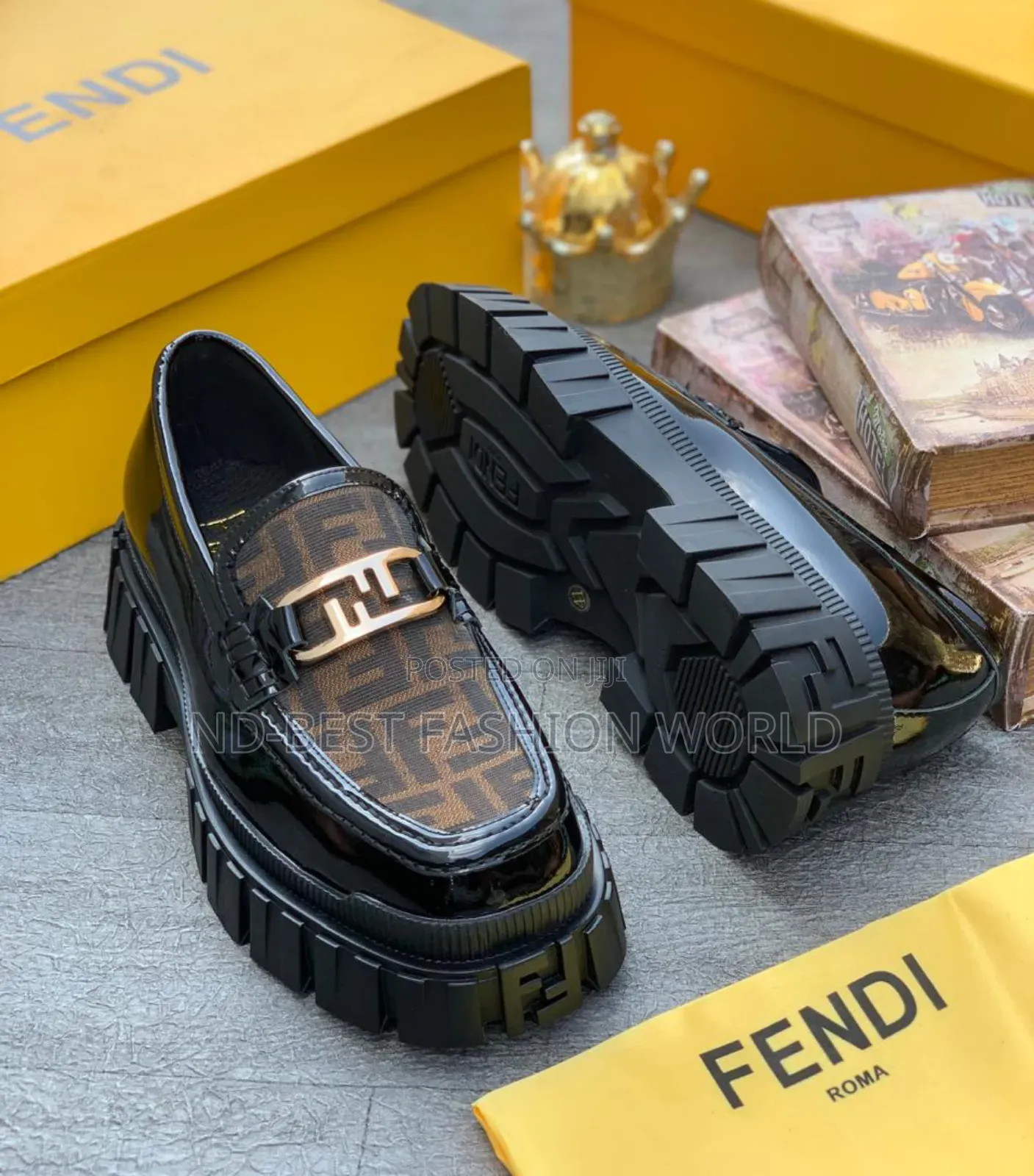 Fendi Leather Shoes