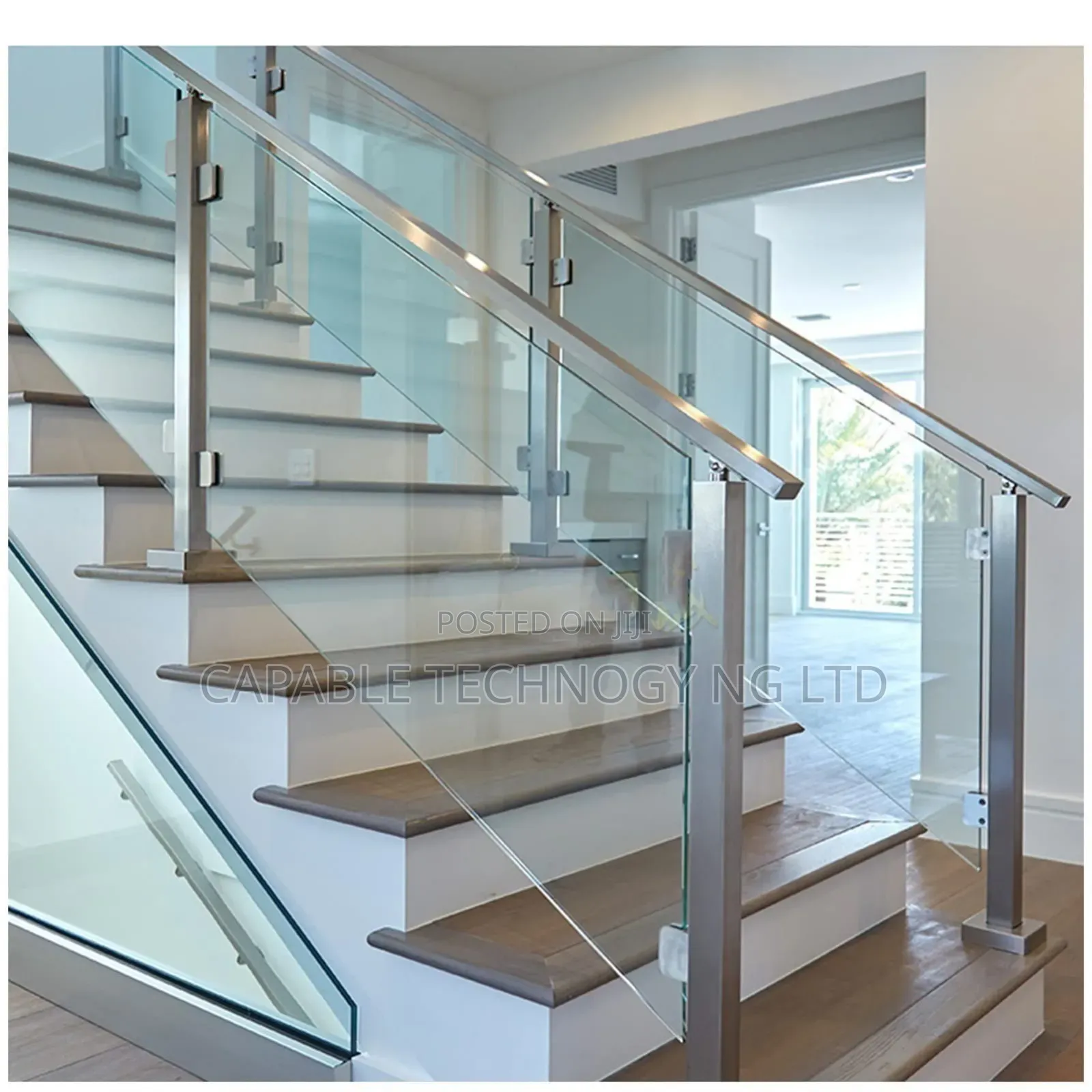 Staircase Glass Handrail