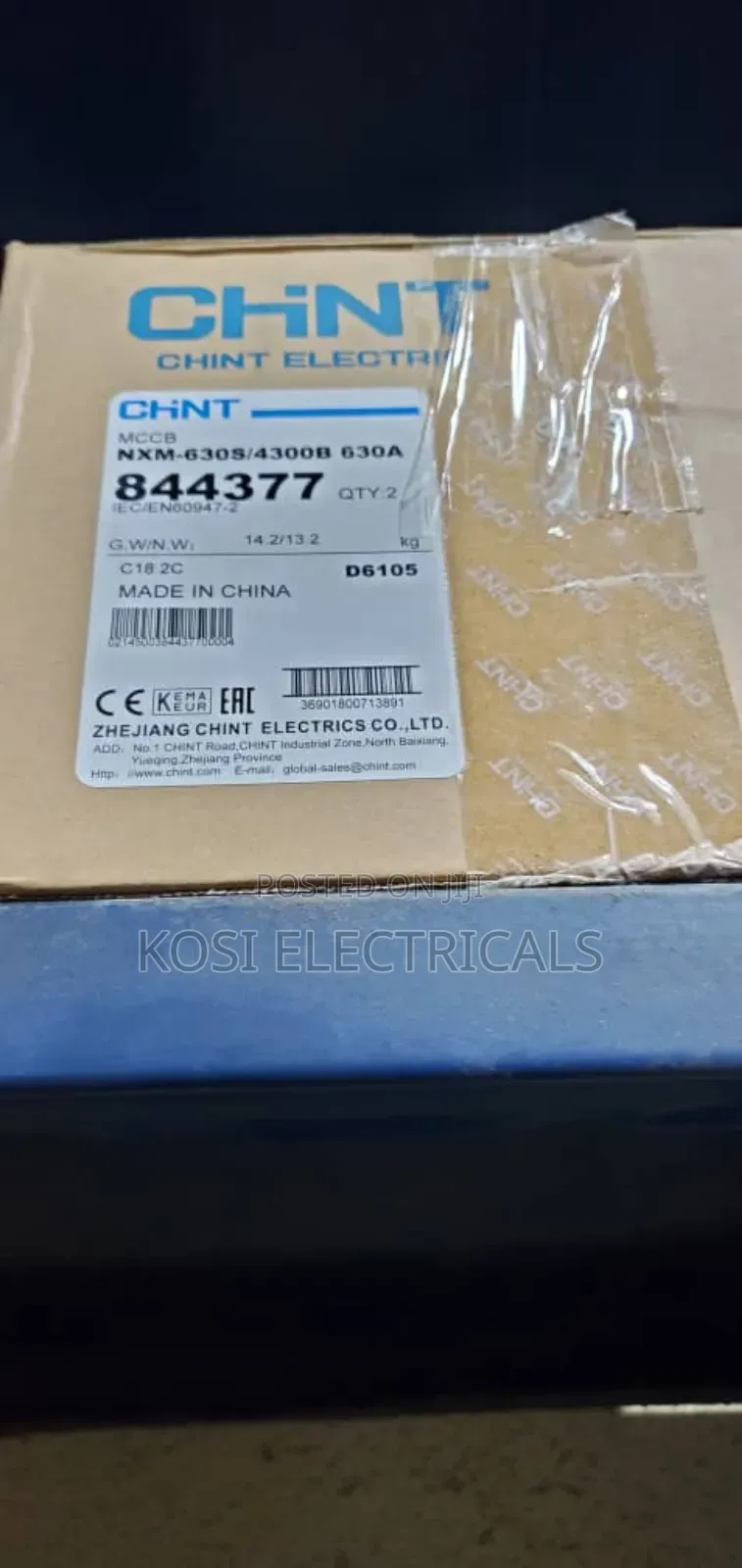 Chint 250a McCb Breaker 4p