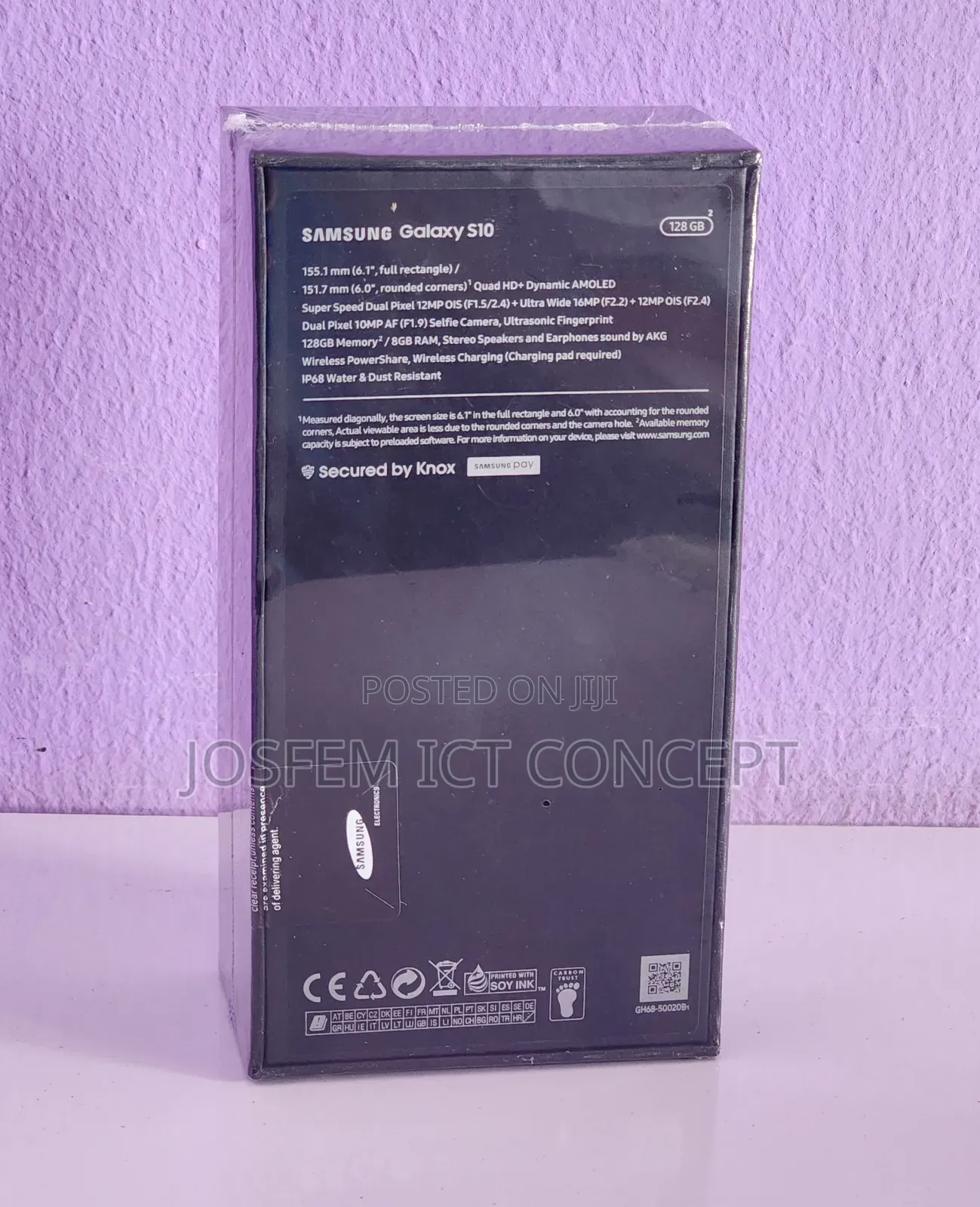 New Samsung Galaxy S10 128 GB Black