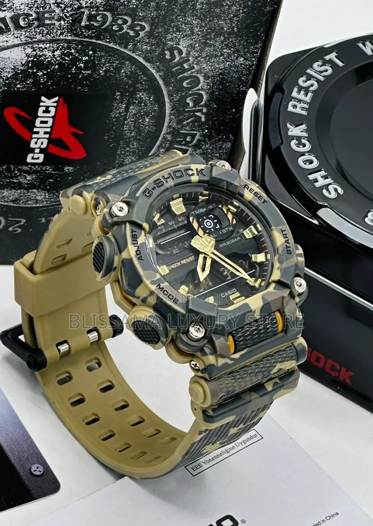 G-Shock Luxury Quality Rubber Strap Wristwatches