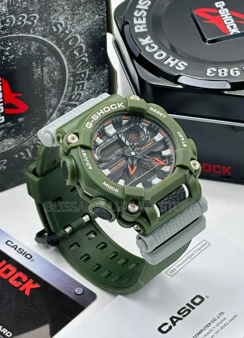 G-Shock Luxury Quality Rubber Strap Wristwatches