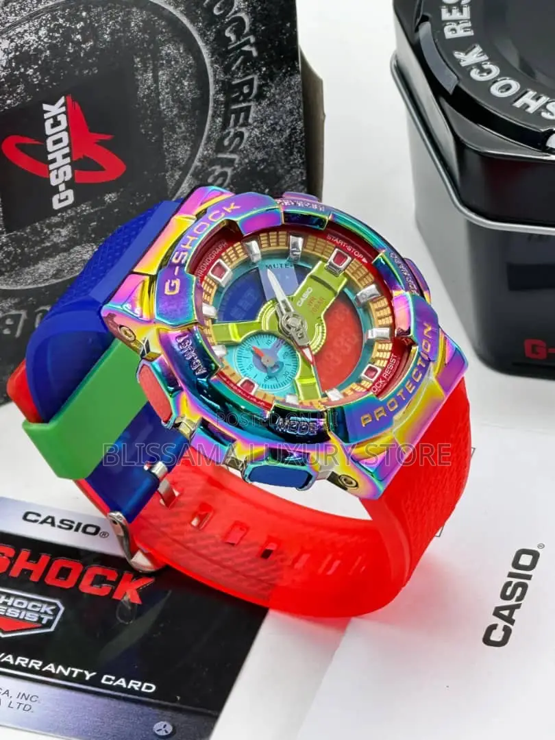 G-Shock Luxury Quality Rubber Strap Wristwatches