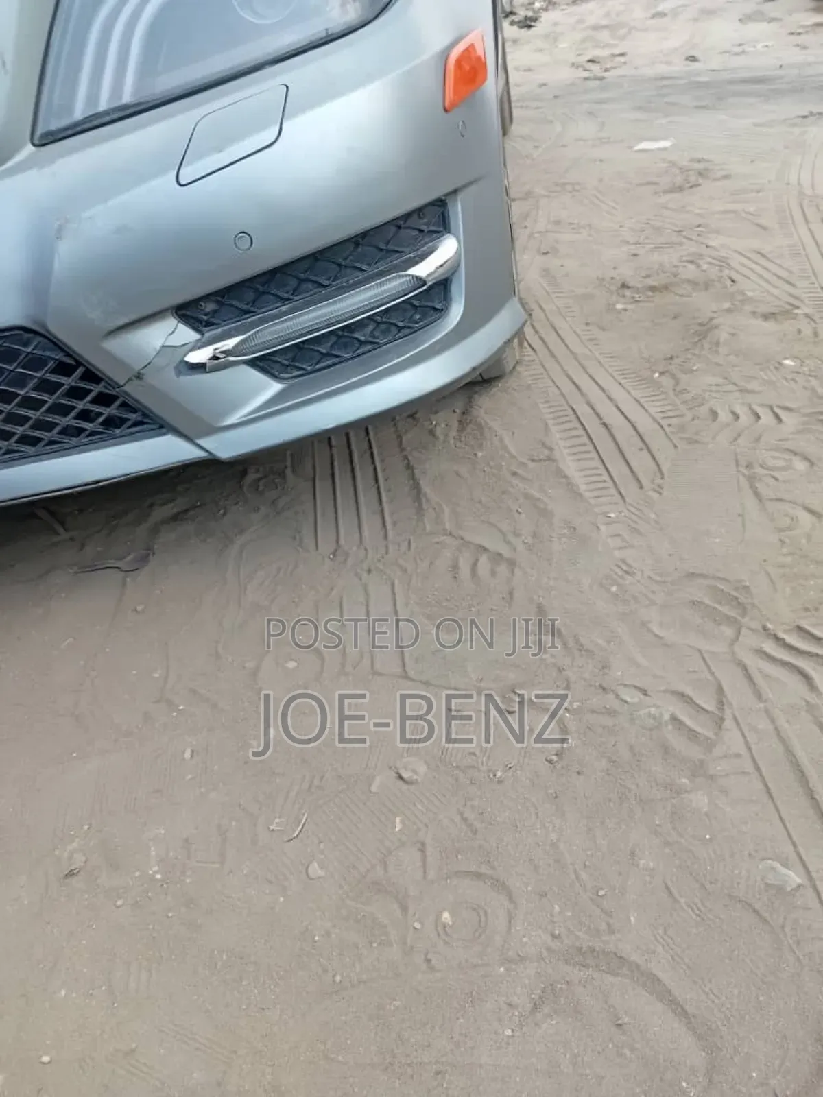 C300 2013 Front Bumper Foglight and Basket
