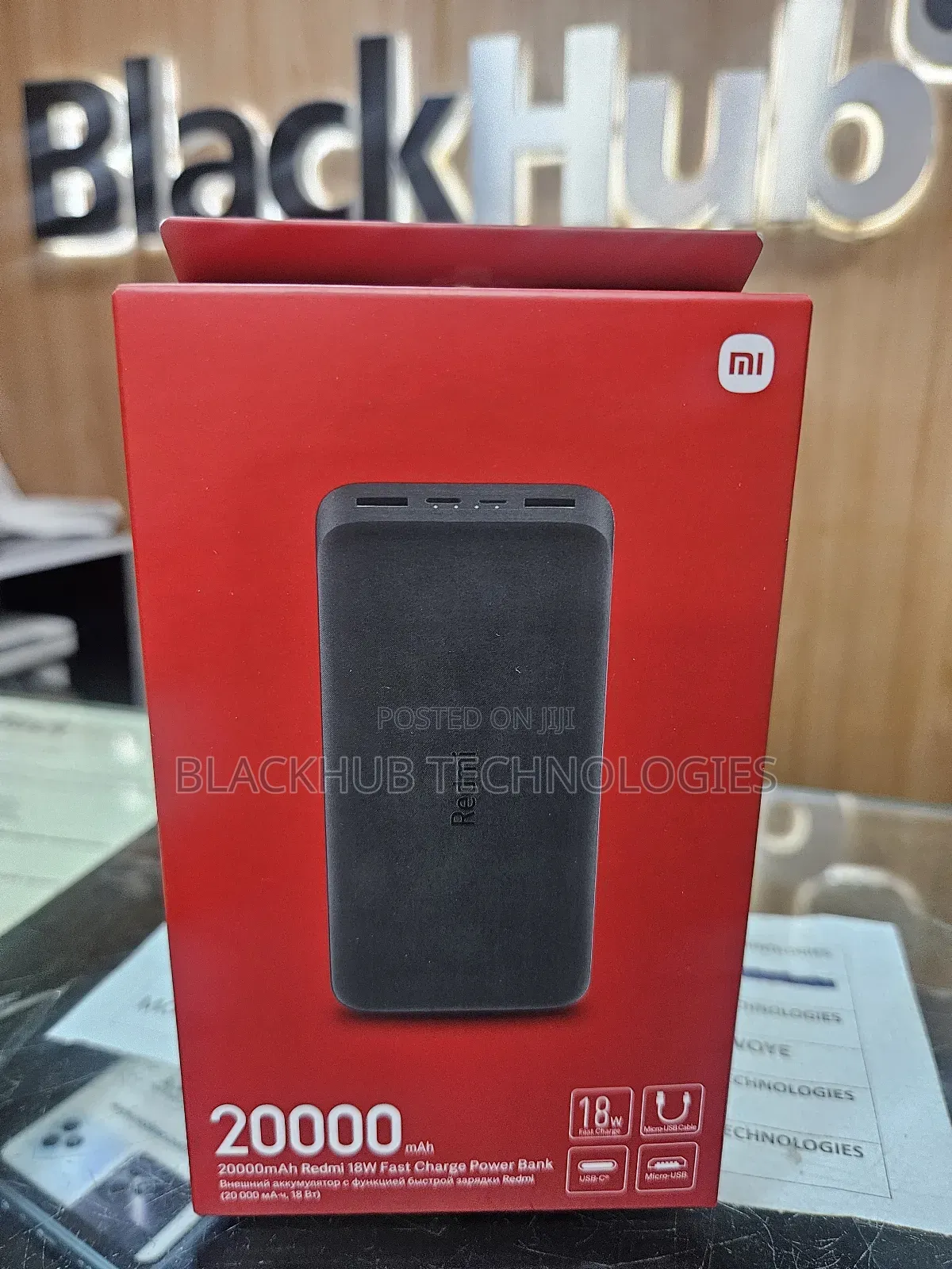 Redmi 20000mah Powerbank 18w Fast Charge