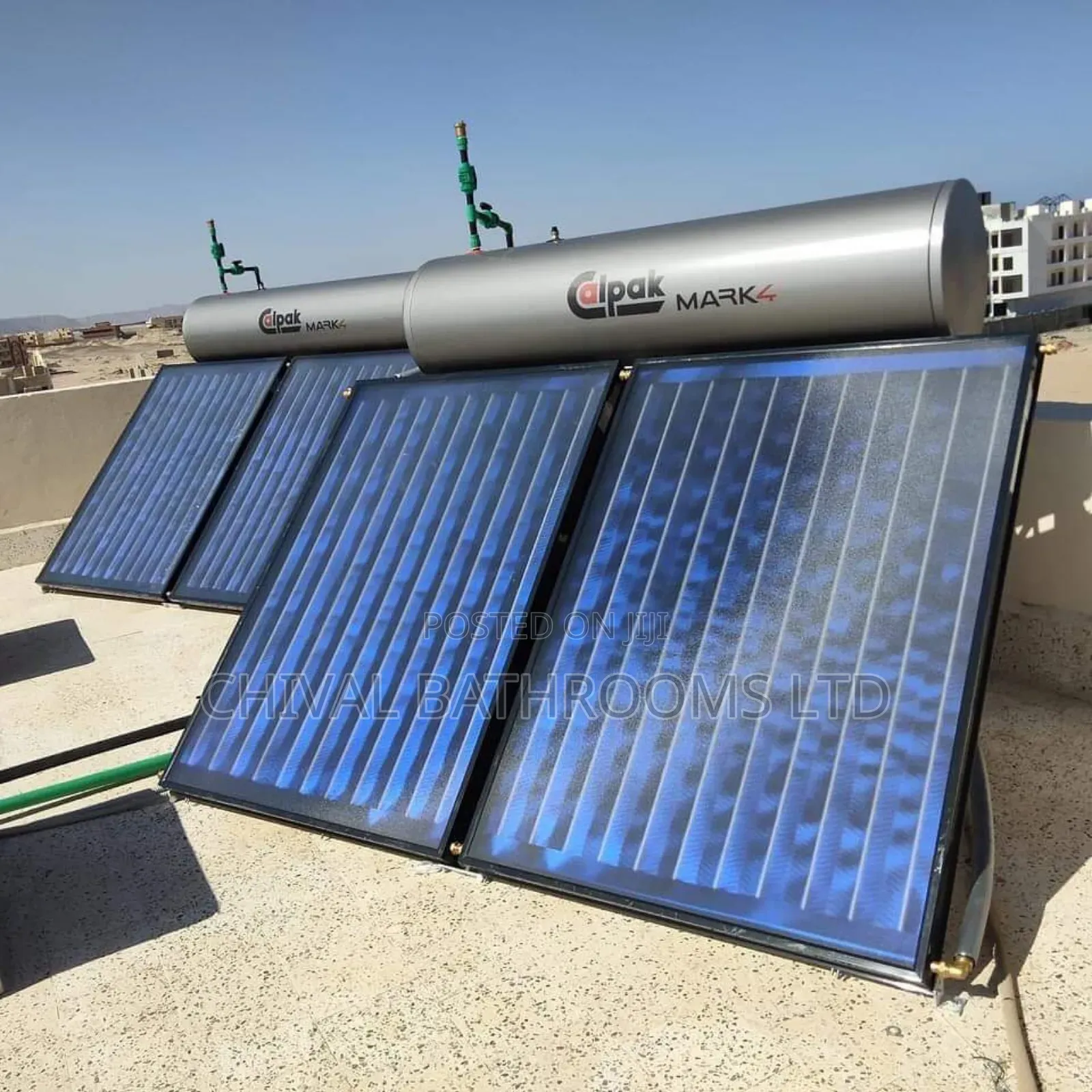 Calpak Mark 4 Solar Hybrid Water Heater 300lt