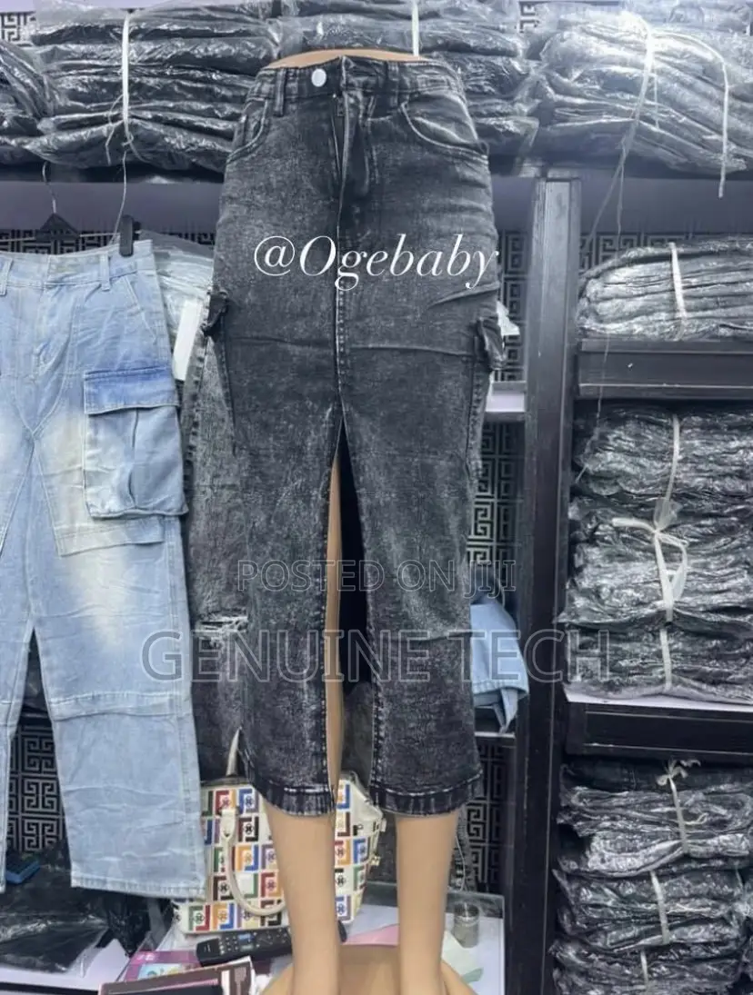 High Quality Female Jeans Long Skirt
