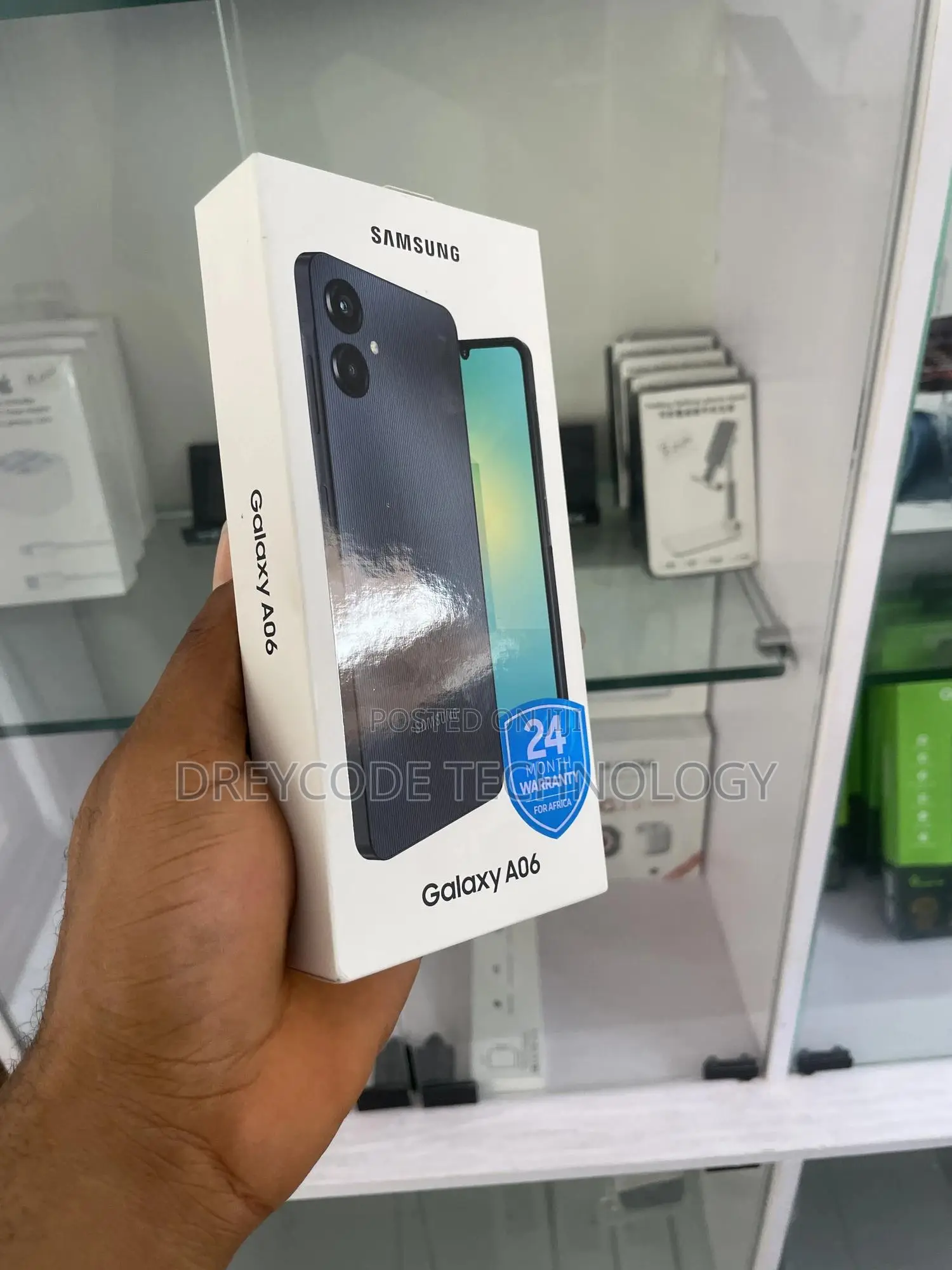 New Samsung Galaxy A06 128 GB Black