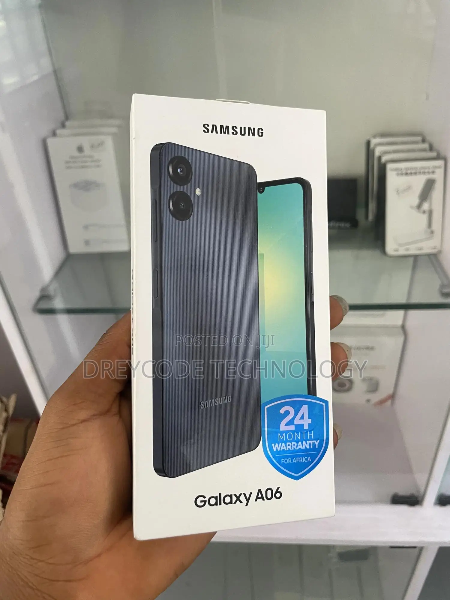New Samsung Galaxy A06 128 GB Black
