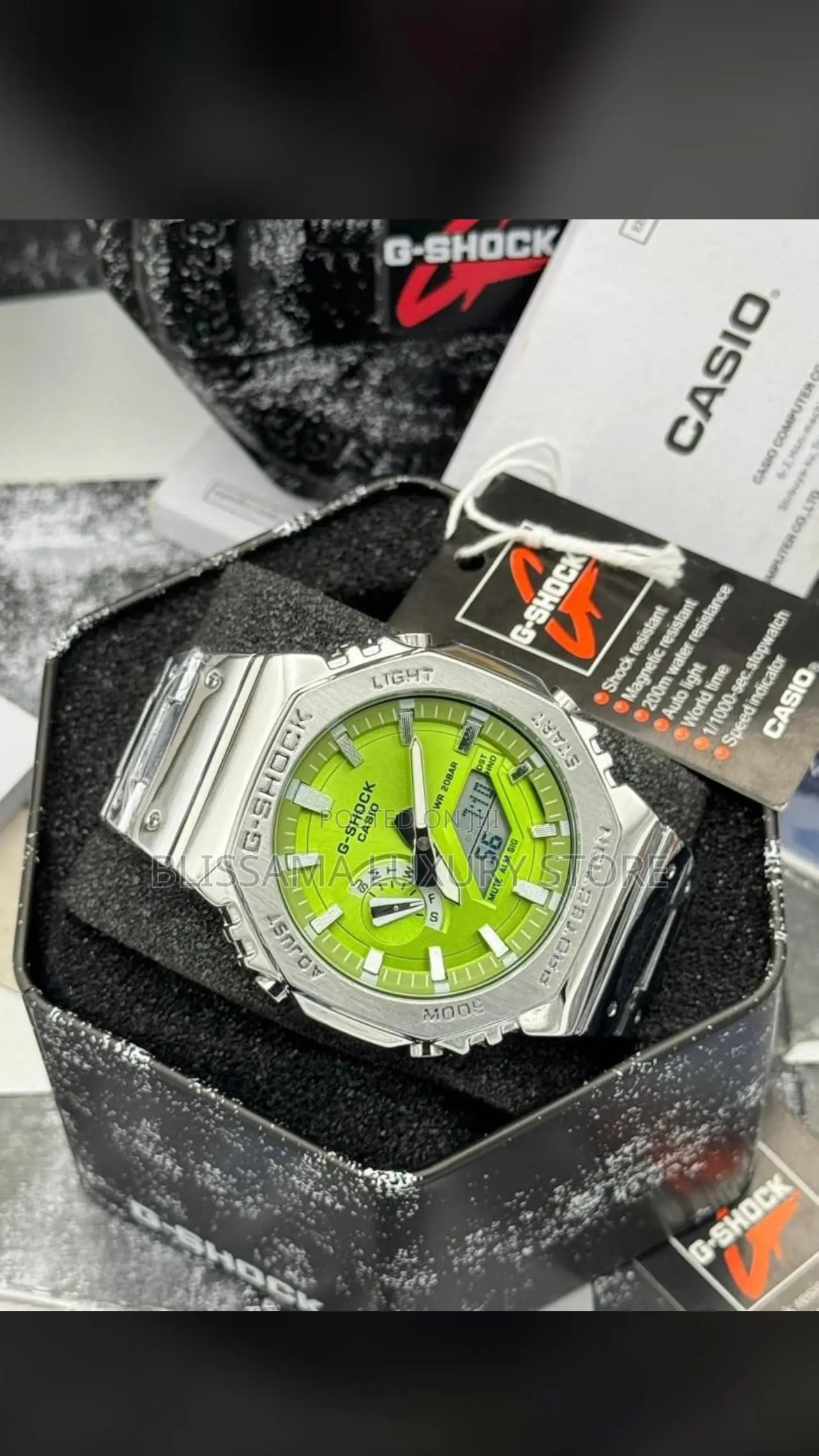 G-Shock Casio Luxury Quality Chain Strap Wristwatches