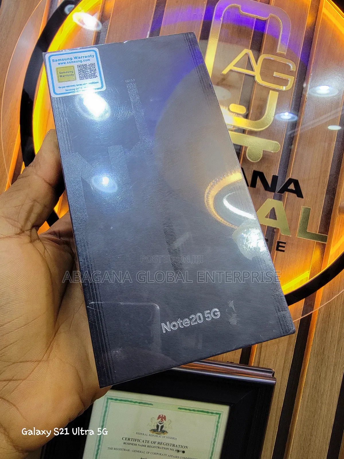 New Samsung Galaxy Note 20 Ultra 5G 512 GB Black