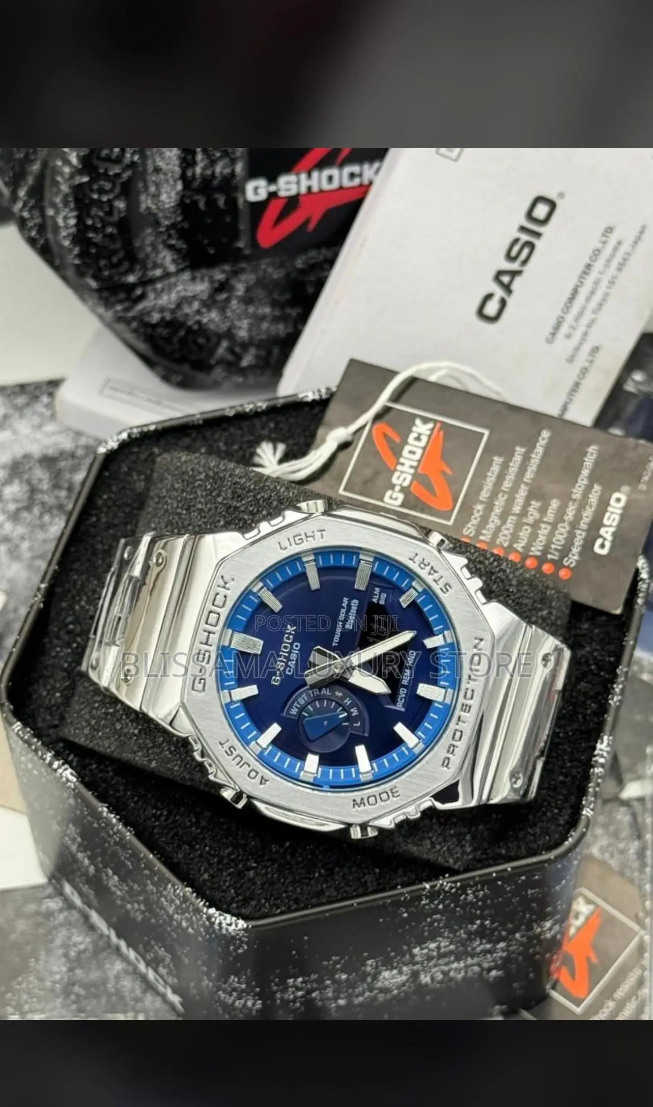 G-Shock Casio Luxury Quality Chain Strap Wristwatches