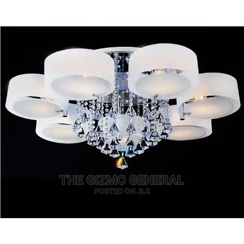 Euro Bardot Chandelier Mt5220 - Remote Controlled & Multicoloured