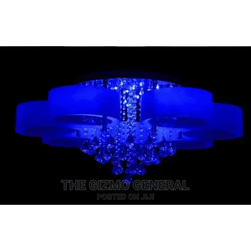 Euro Bardot Chandelier Mt5220 - Remote Controlled & Multicoloured