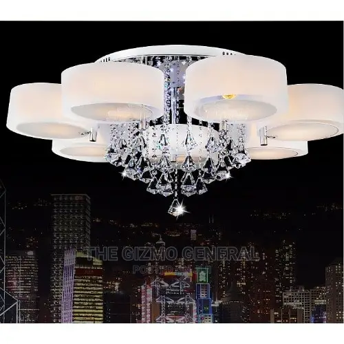 Euro Bardot Chandelier Mt5220 - Remote Controlled & Multicoloured