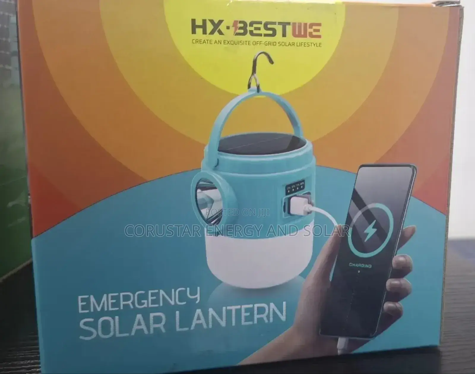 Hx-Best We Emergency Solar Lantern