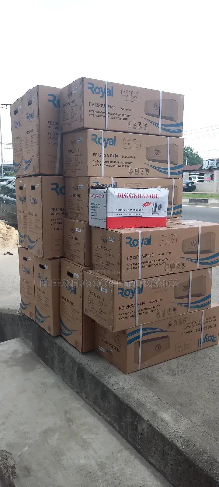 Royal Split Unit Smart Rocket Flow Ac 1.5hp Tubo Fast Cooling 10yrs W