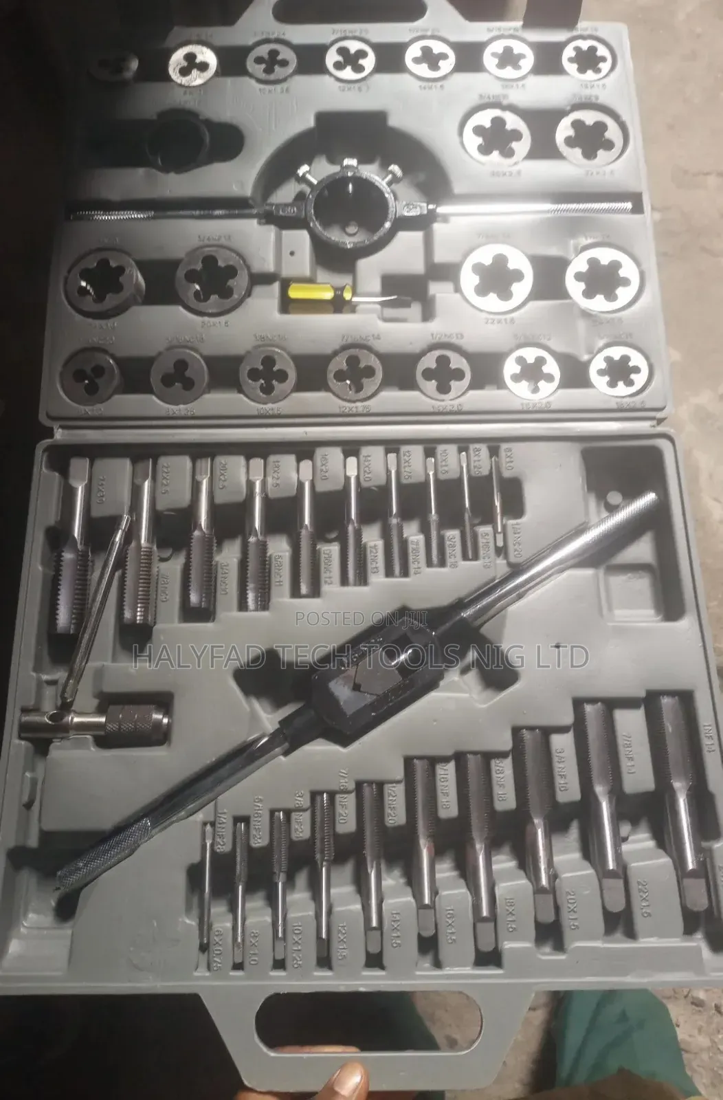 45 PCS Alloy Steel Tap and Die Set