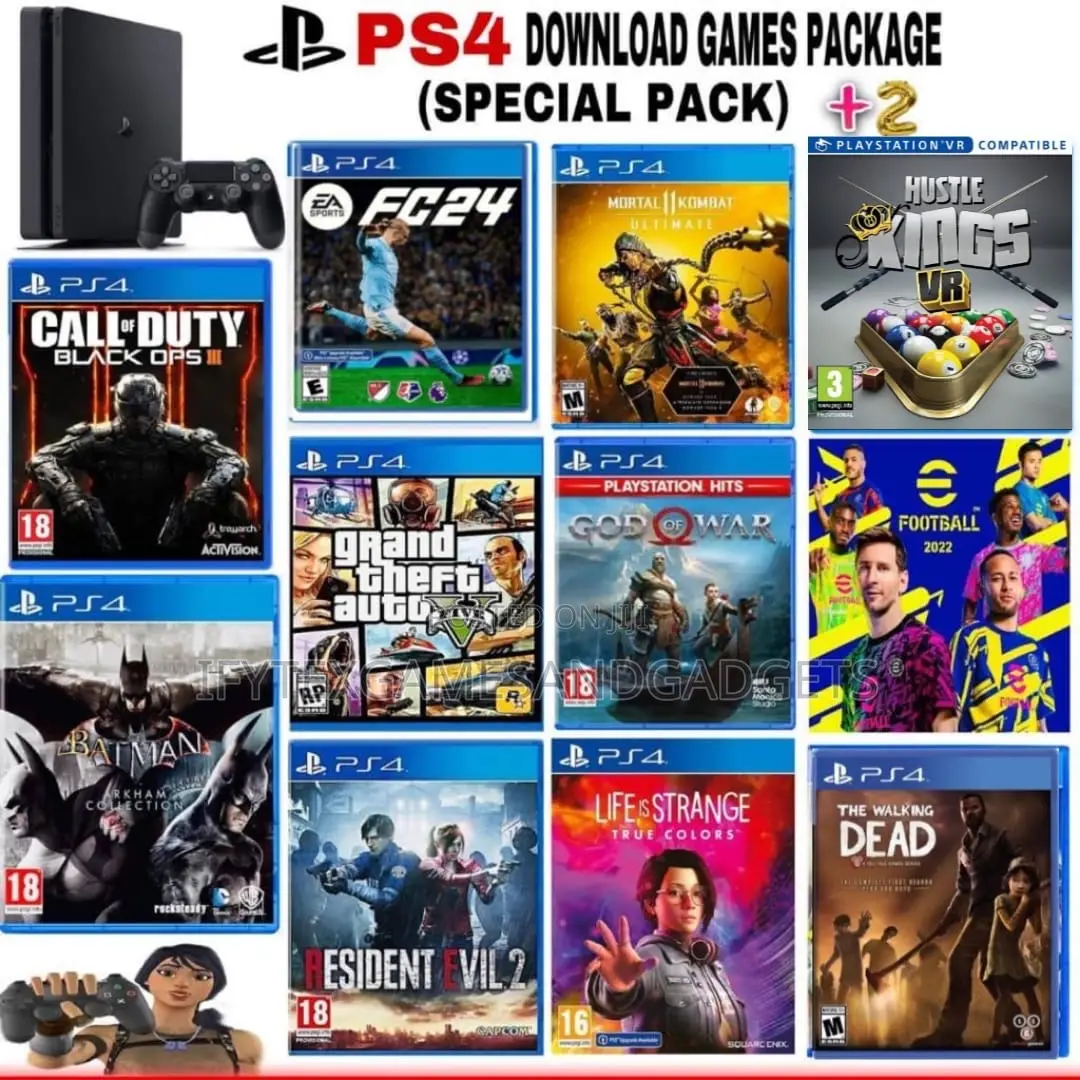 Installation of Latest Online and Offline Ps 4 Games