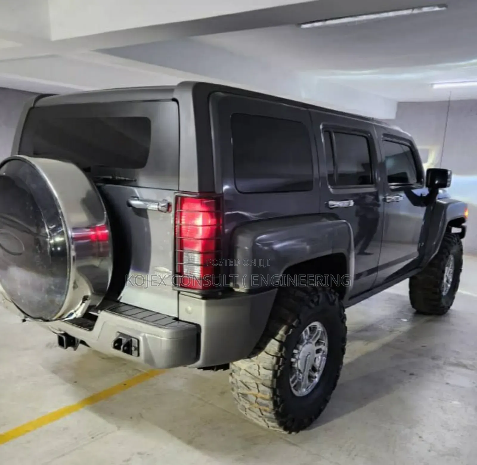 Hummer H3 SUV Luxury 2008 Gray