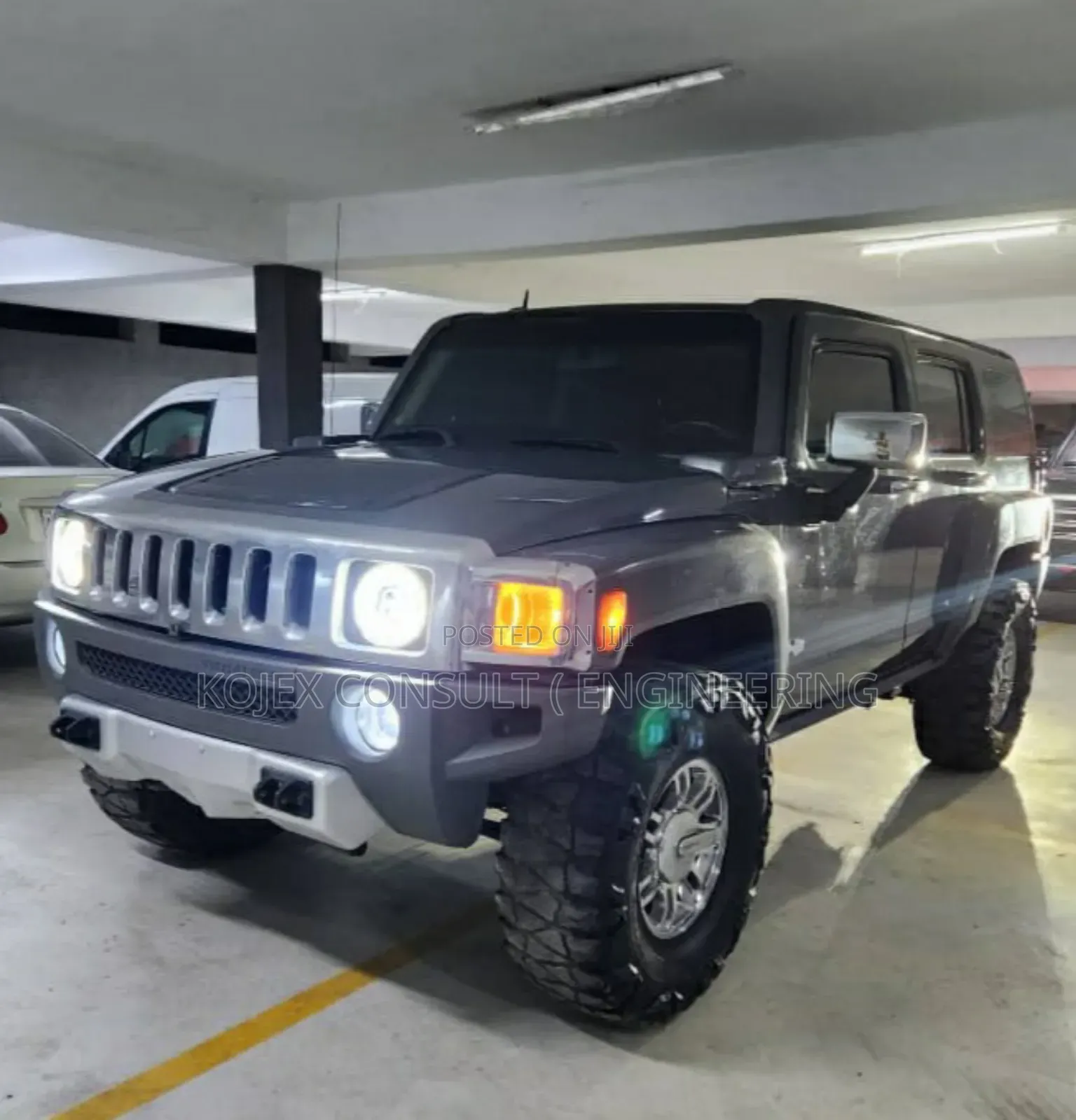 Hummer H3 SUV Luxury 2008 Gray