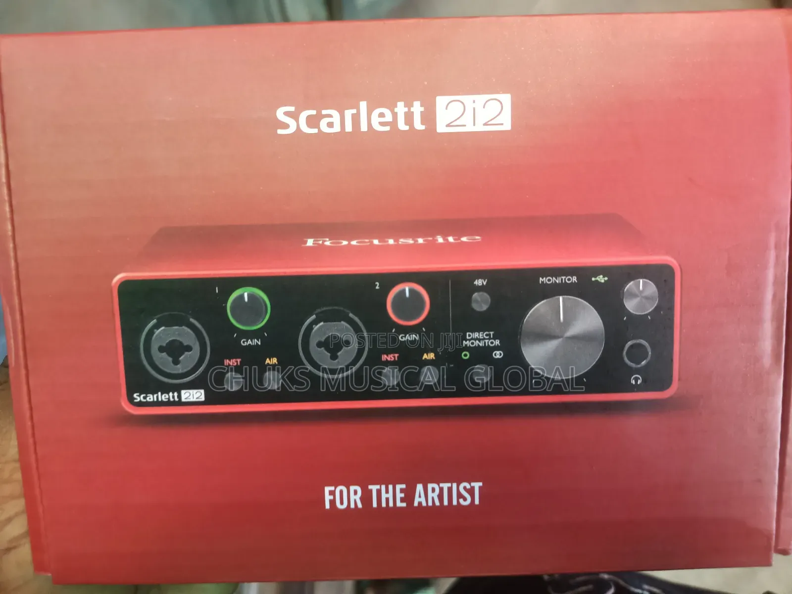 Scarlett 2i2 Sound Card