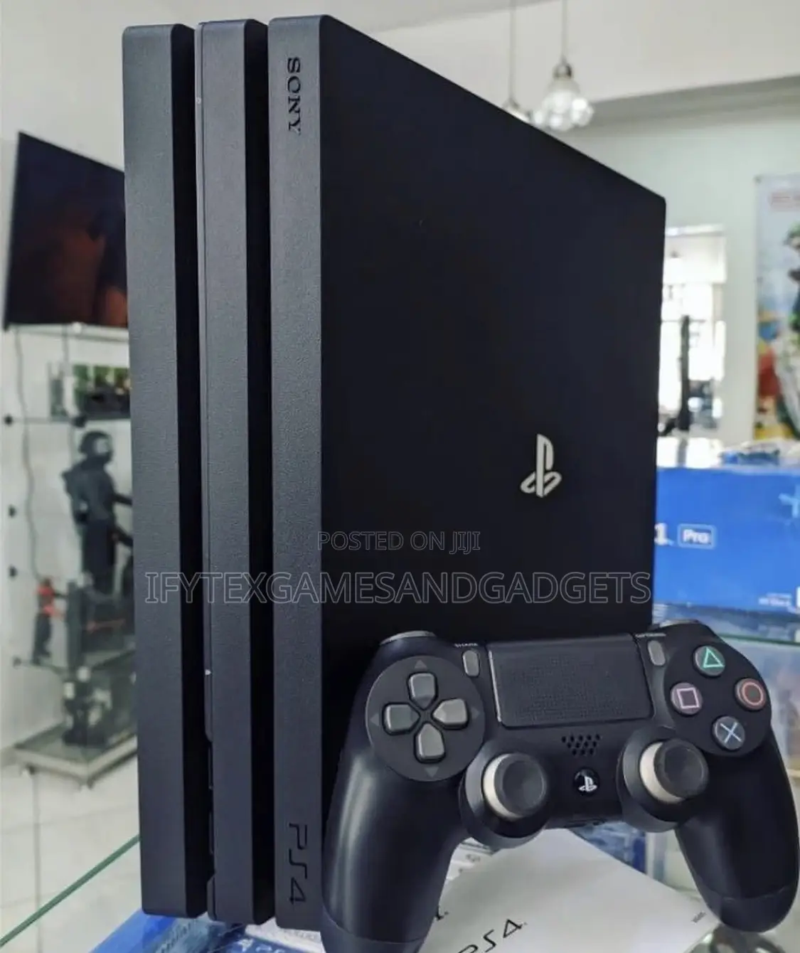 Uk Used Ps 4 Pro 1tb With 2 Pads and 12 Installed Games