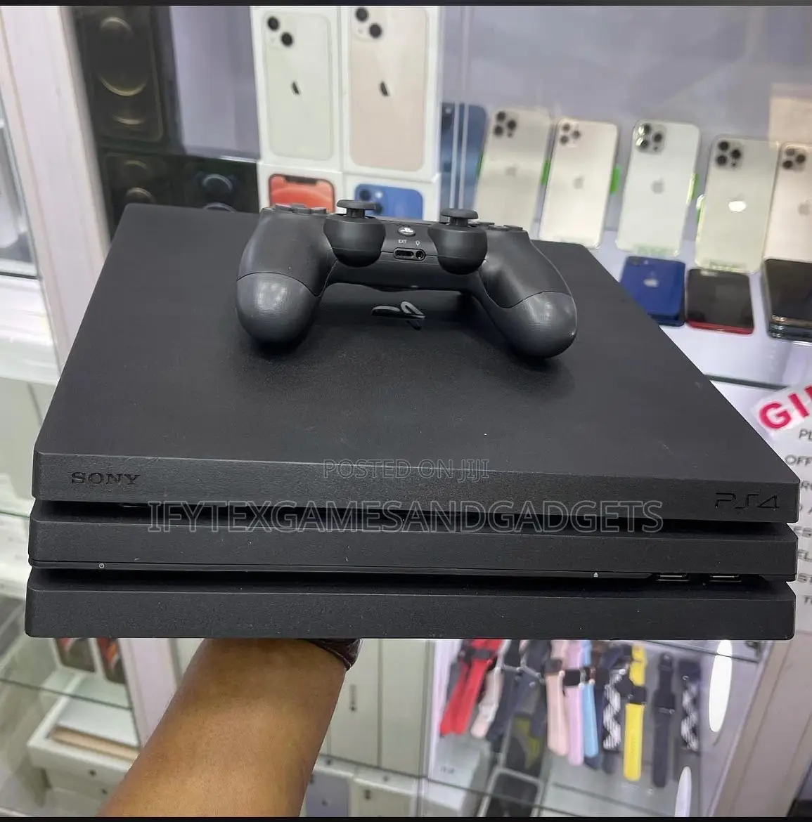 Uk Used Ps 4 Pro 1tb With 2 Pads and 12 Installed Games