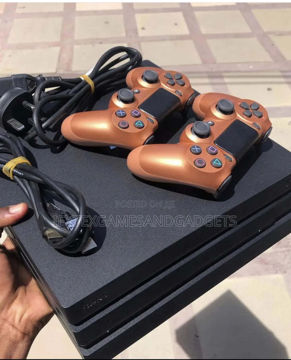 Uk Used Ps 4 Pro 1tb With 2 Pads and 12 Installed Games