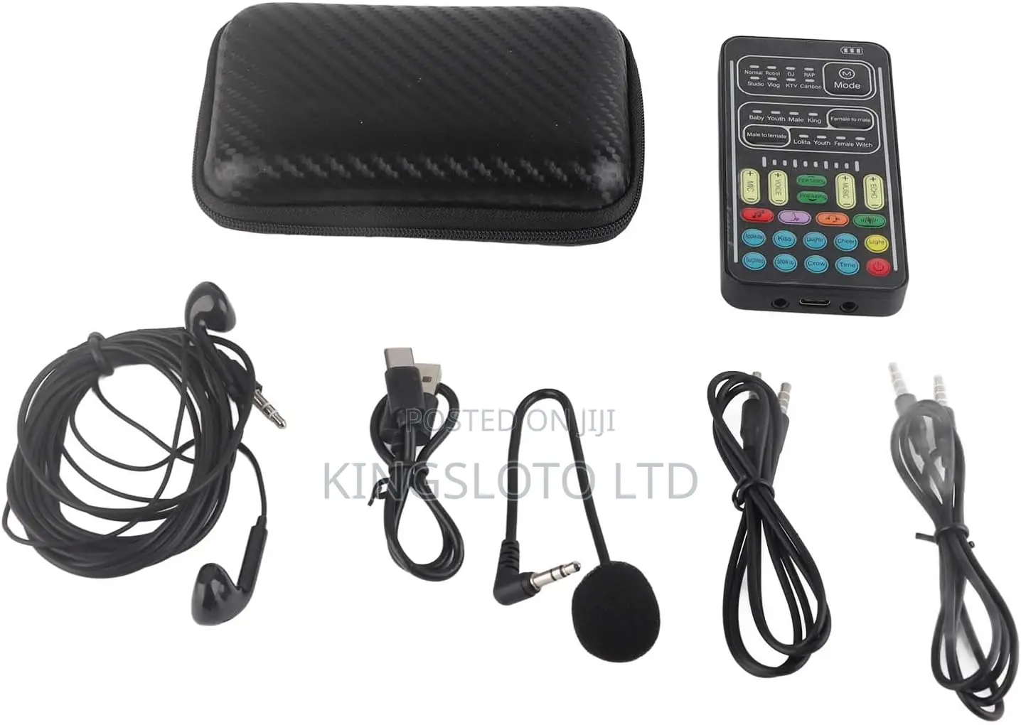 I9 Voice Changer Set Multifunction Portable Recording Mini