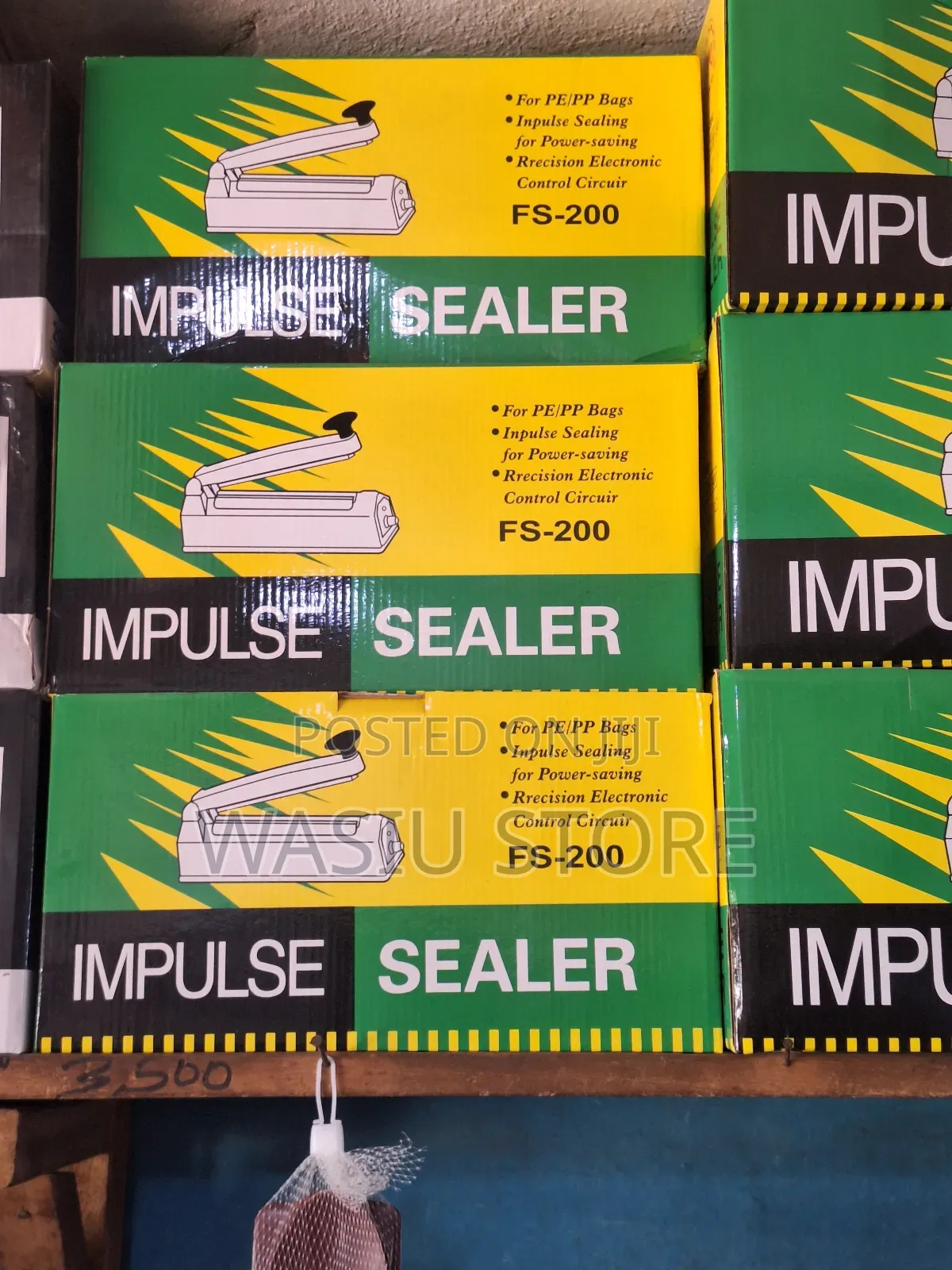 Stainless Impulse Sealer Machine Fs-200