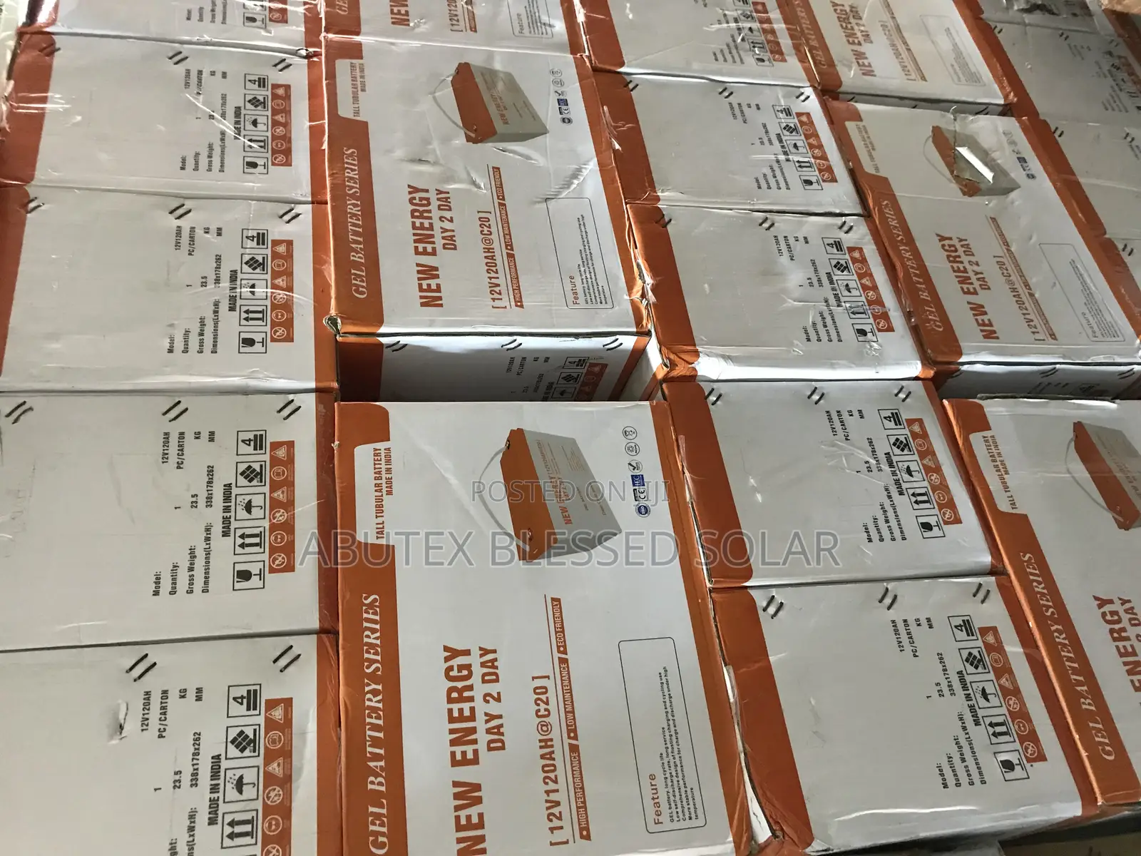 120ah 12v New Energy Gel Bettery