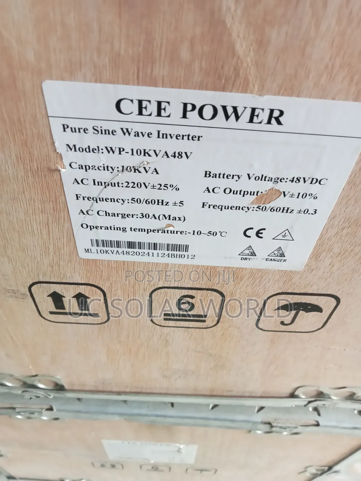 Cee Power 10kva 48v Hybrid Inverter